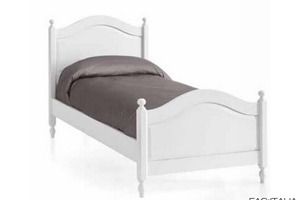 Letto singolo laccato white Letto singolo laccato white