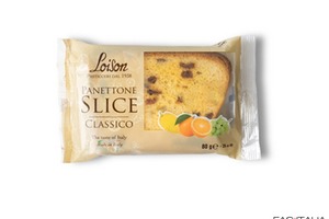 Fetta di panettone classico 80 gr Fetta di panettone classico 80 gr