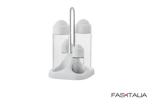 Set menage condimento in plastica Set menage condimento in plastica