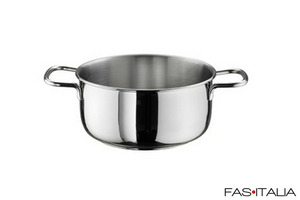 Casseruola inox diam. 18 cm